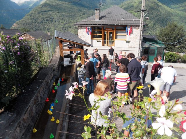 Pêche à la truite dans la fount