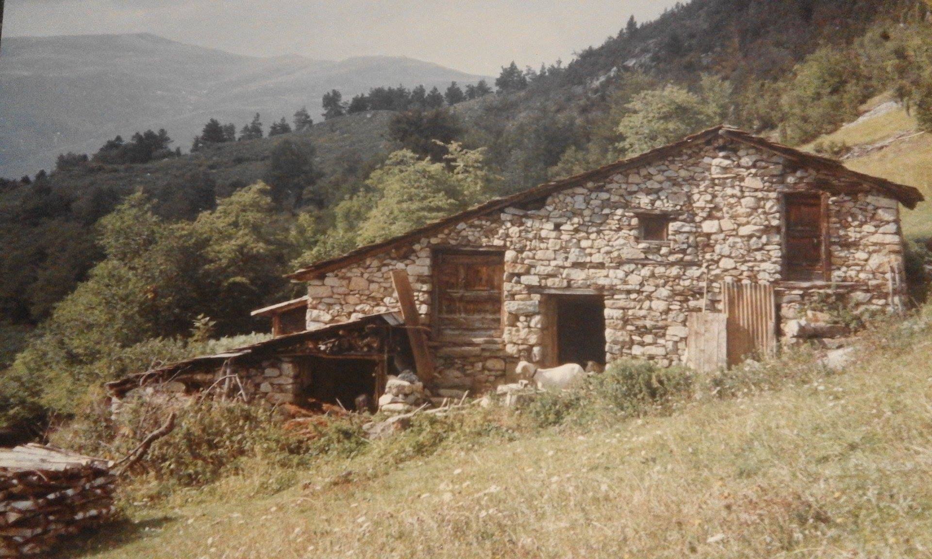 Une métairie, sous La Bouiche