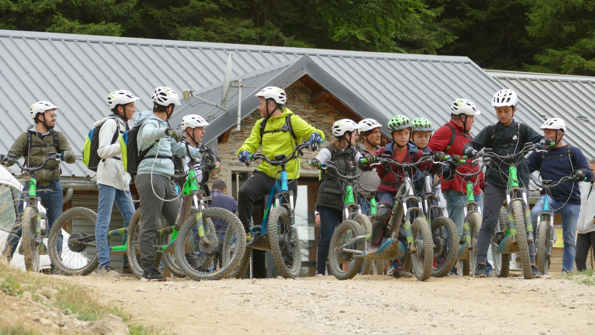 Journée trottinettes électriques à Goulier 15 août 2019