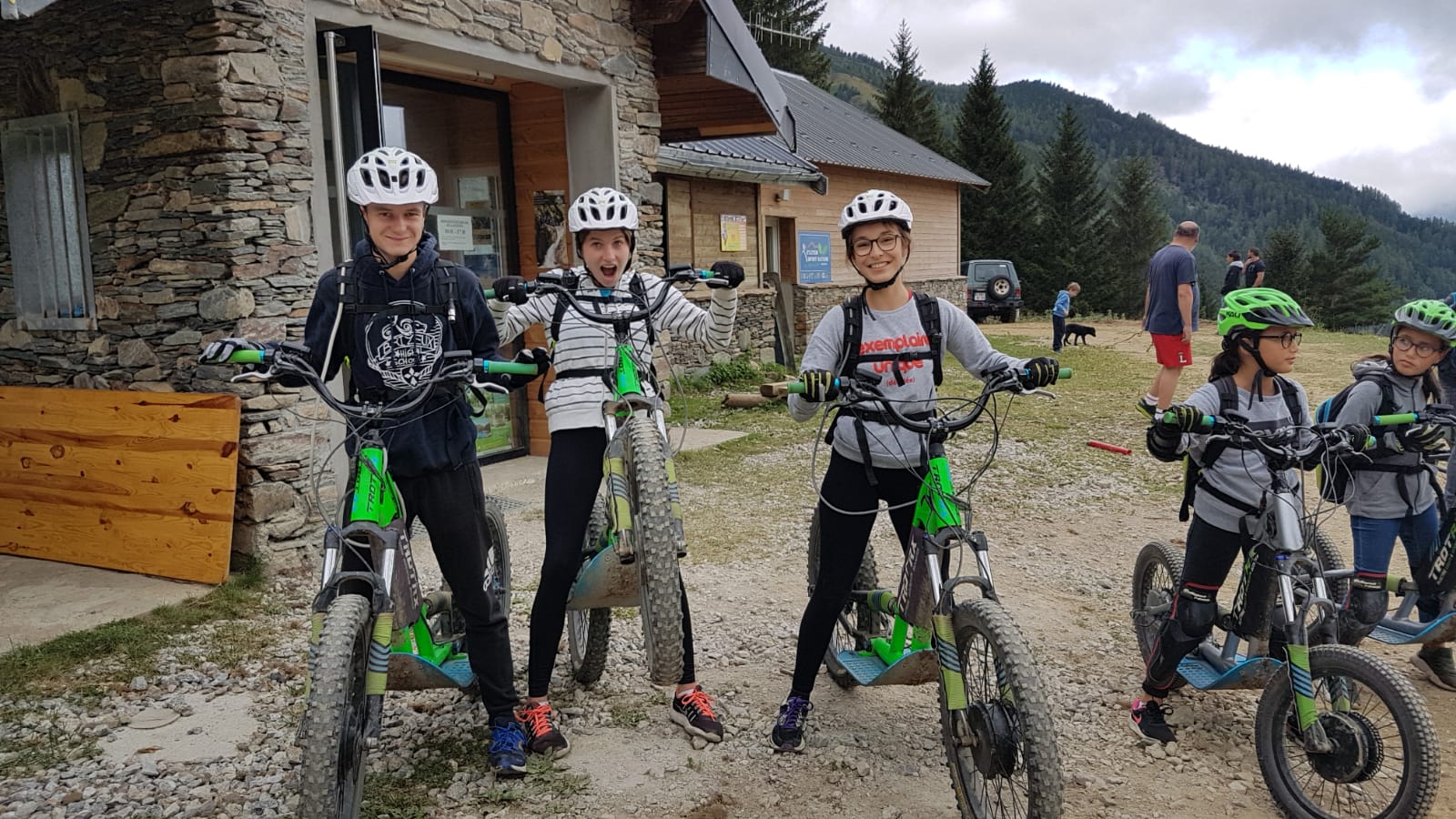 Journée trottinettes électriques à Goulier 15 août 2019