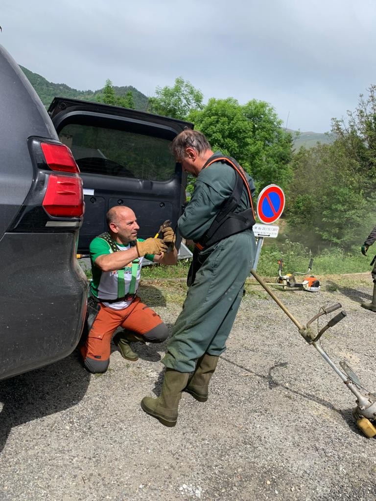 Entretien du village 22 mai 2022